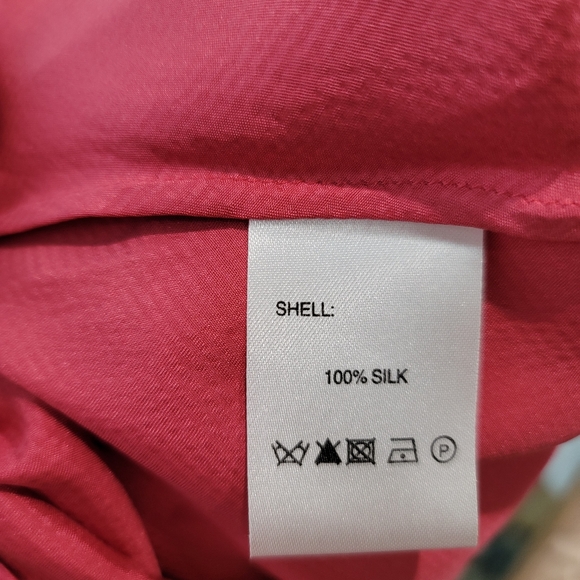 Reiss silk red pink nighty tank top size 0. Luxurious beautiful comfortable. - Picture 7 of 7